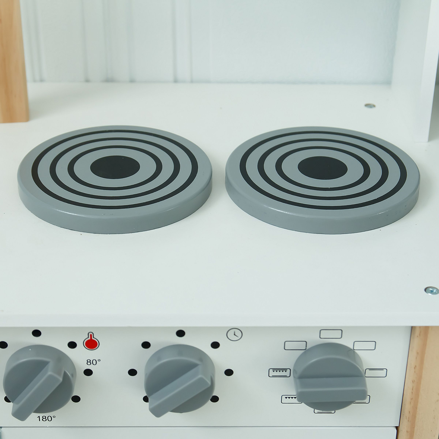 Cuisine en bois pour enfants avec micro-ondes