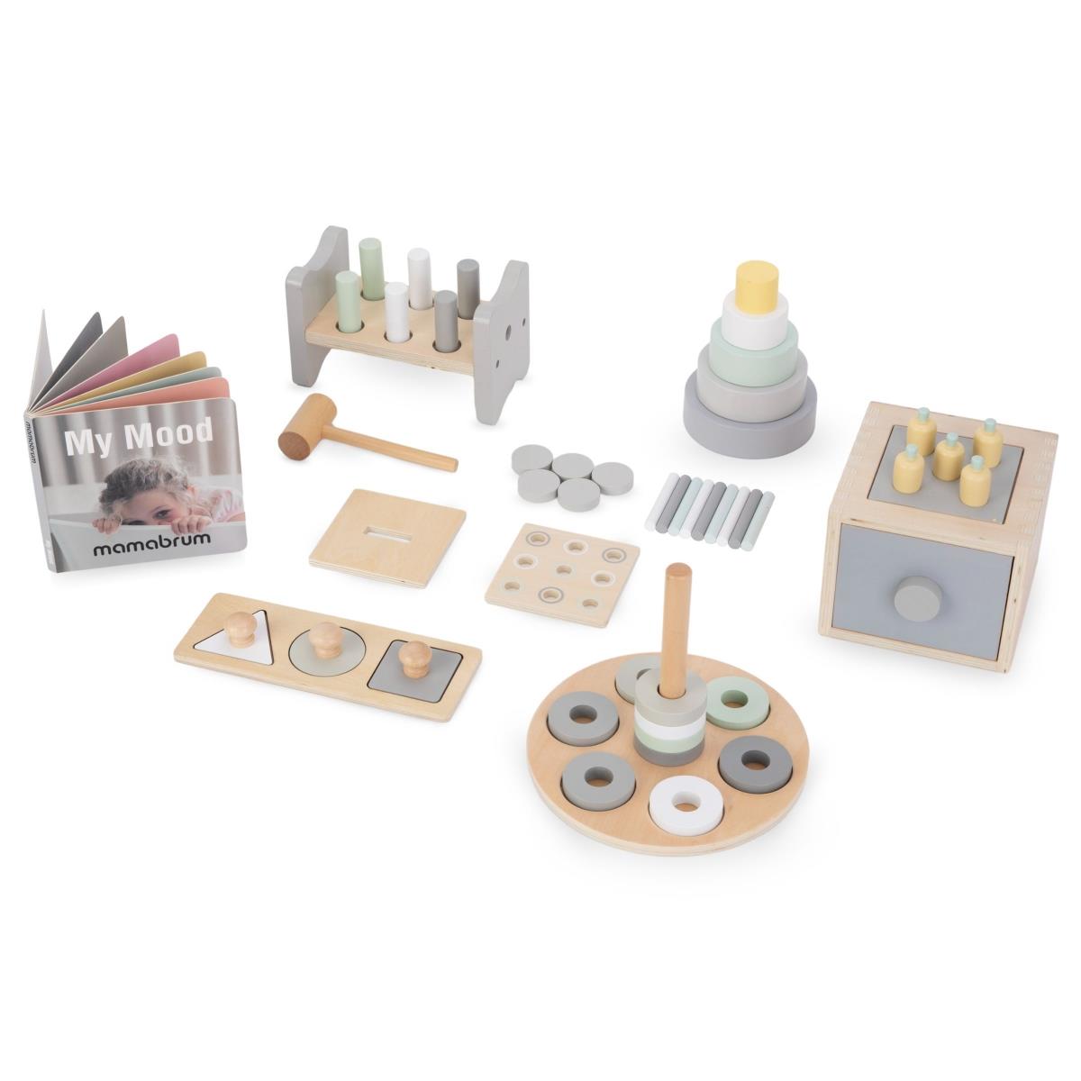 Coffret éducatif Montessori pour jeunes enfants - 6 jouets