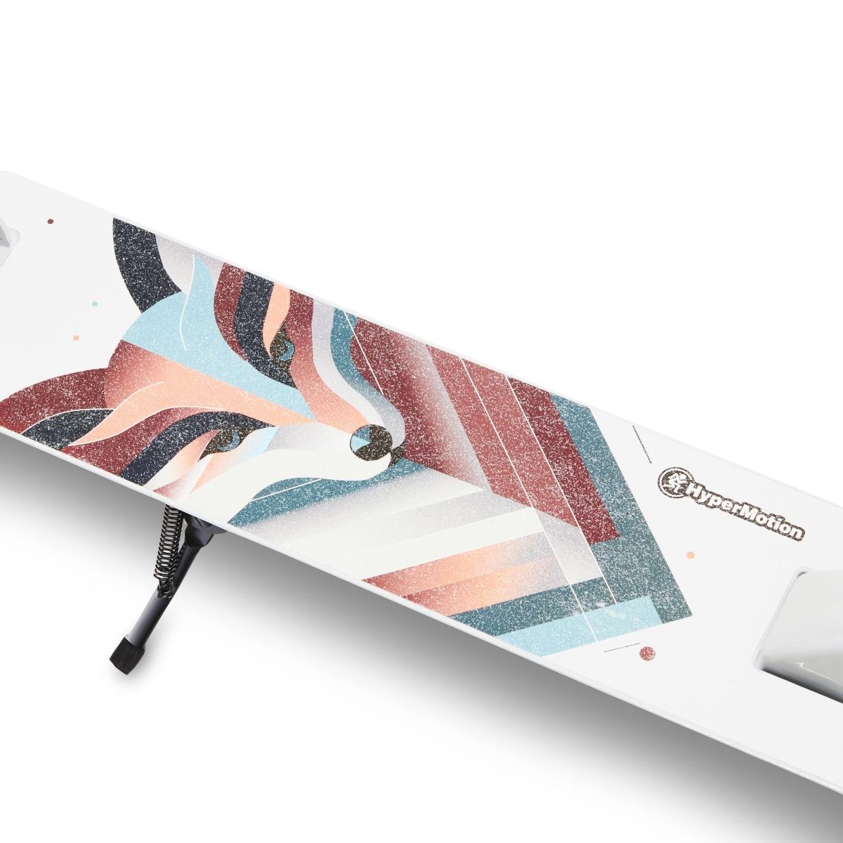 Scooter à deux roues pour jeunes adultes - avec amortisseur - Hypermotion CITY SWIFT Winter Fox - 100kg