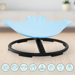 Mini carrousel pour enfants Poisson - bleu