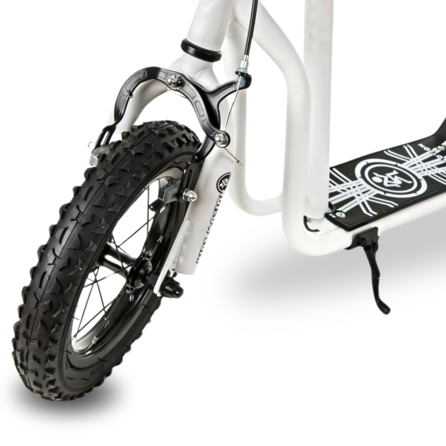 Scooter HyperMotion VIVA 12 (roues gonflables de 30 cm) - Blanc