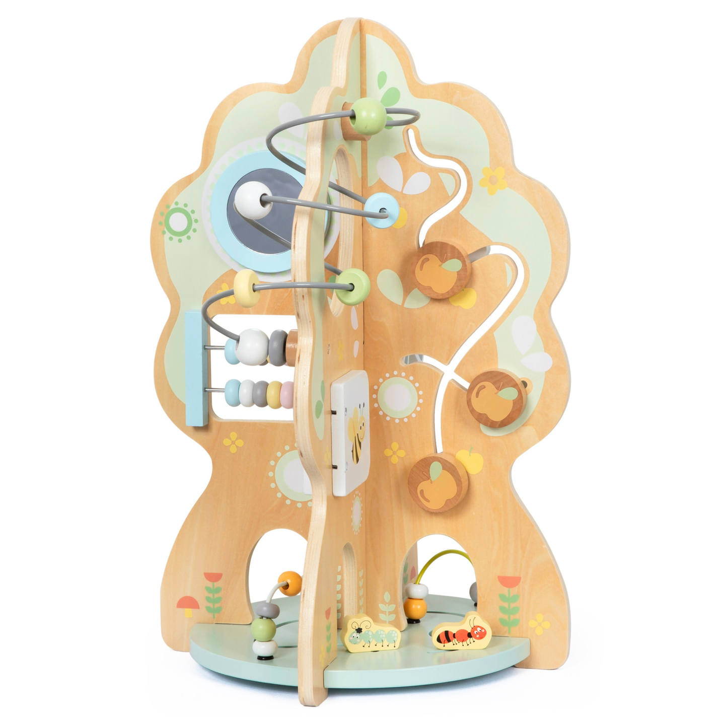 Jouet éducatif en bois 10 en 1 - arbre multifonctionnel