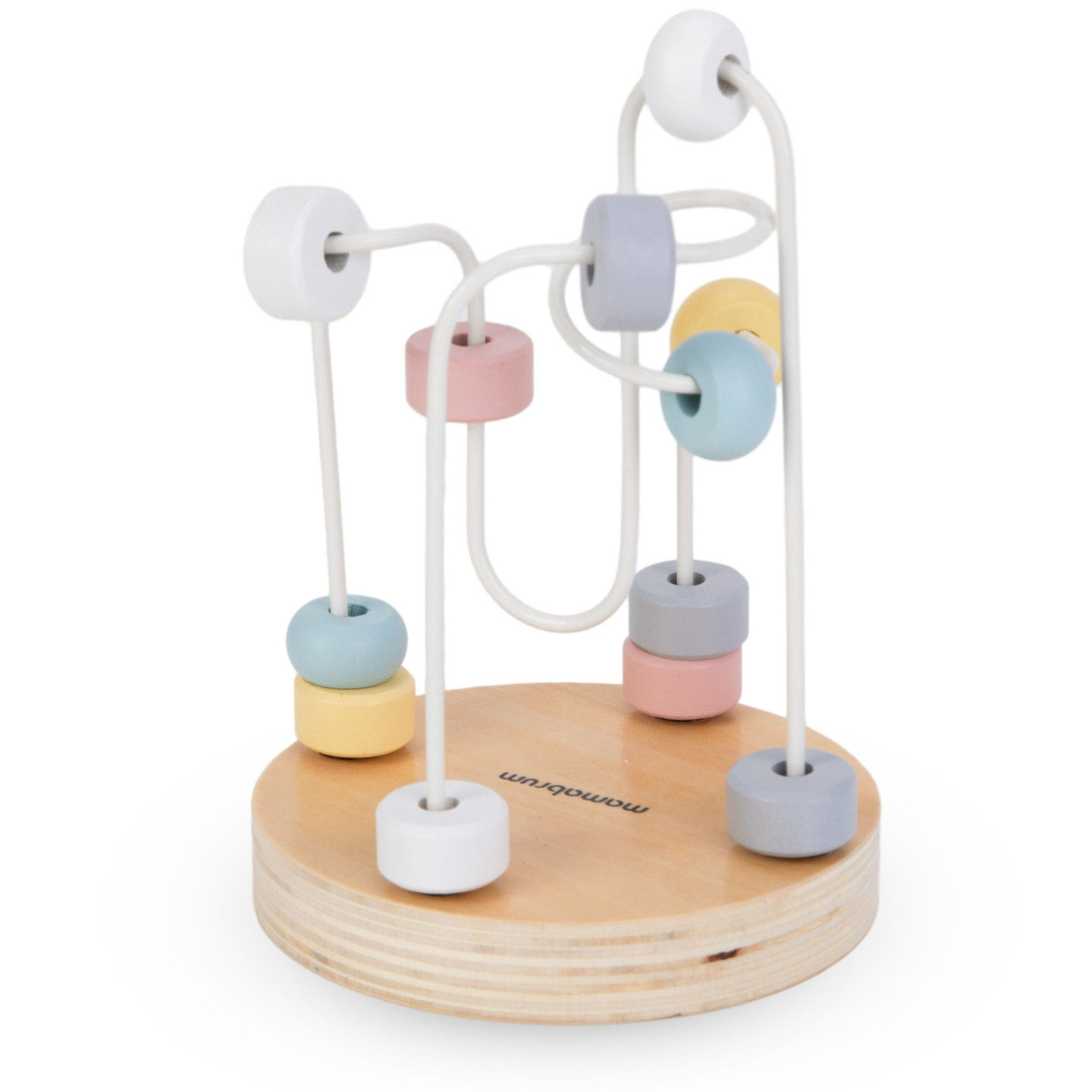 Ensemble de jouets en bois - entrelacs colorés, pyramide Deer, trieur Penguin