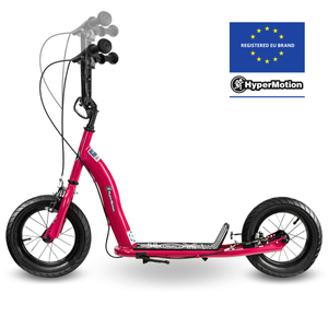Scooter HyperMotion RUBY 12 (roues gonflables de 30 cm) - fuchsia/magenta