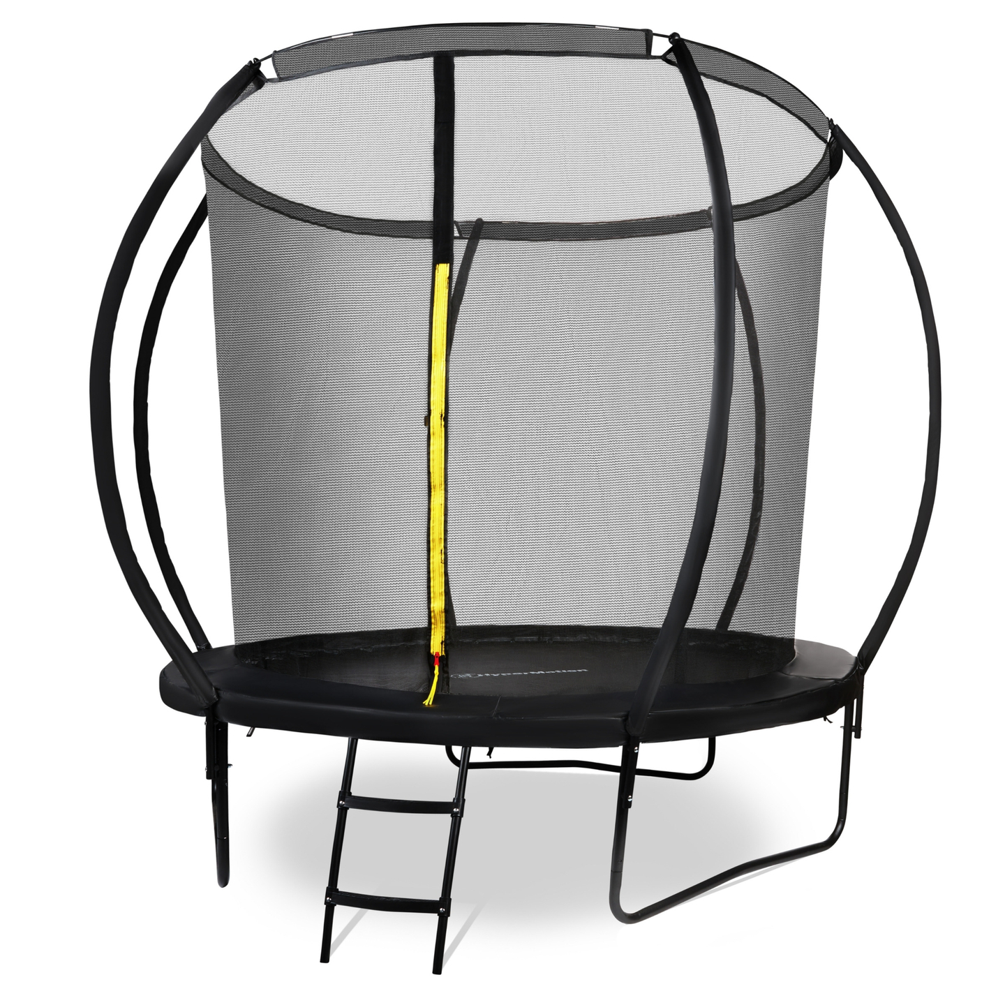 Trampoline de jardin pour enfants HyperMotion - 244 cm 8FT - avec échelle et filet intérieur - pour la maison et le jardin