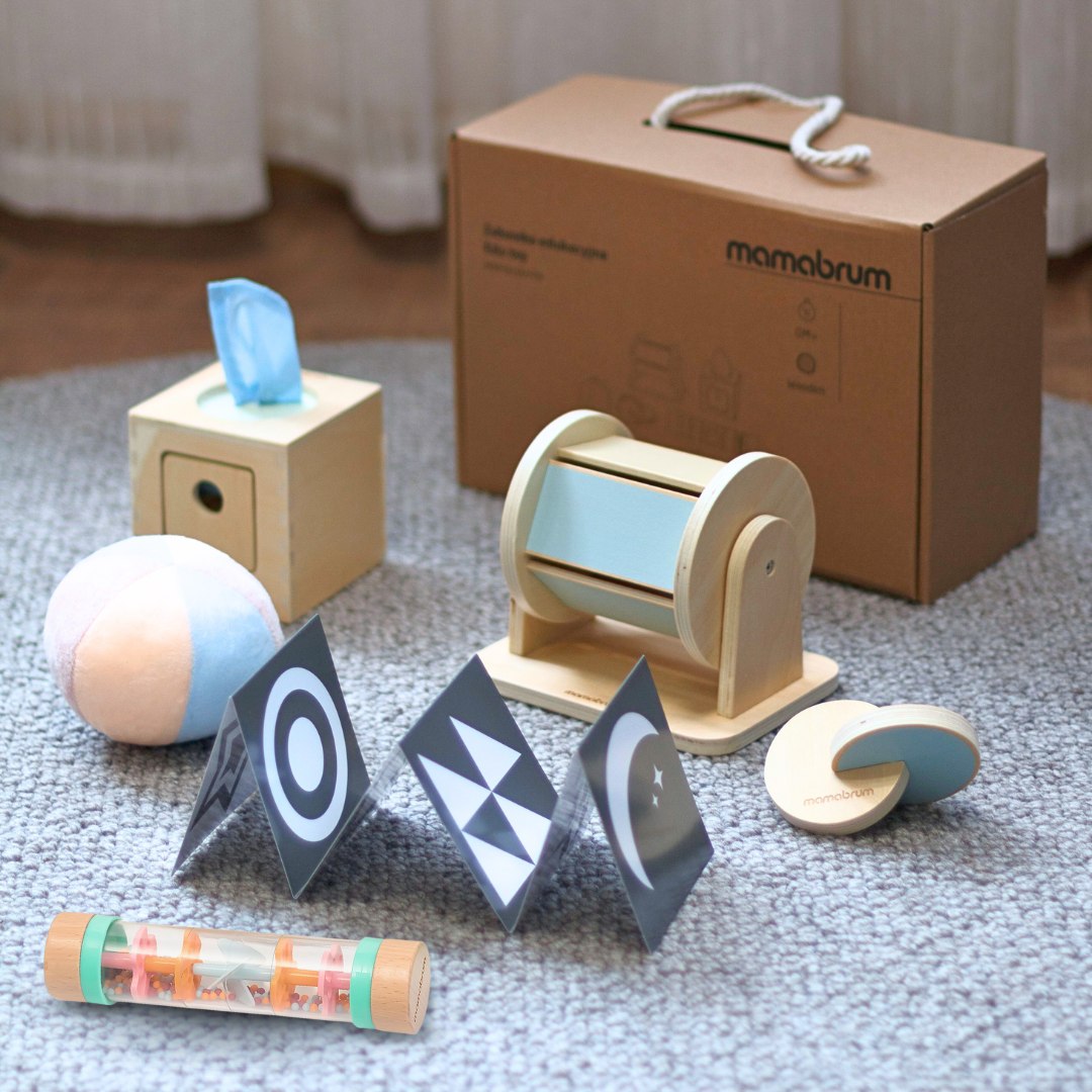 Ensemble de jouets Montessori pour les enfants de 0 à 6 mois