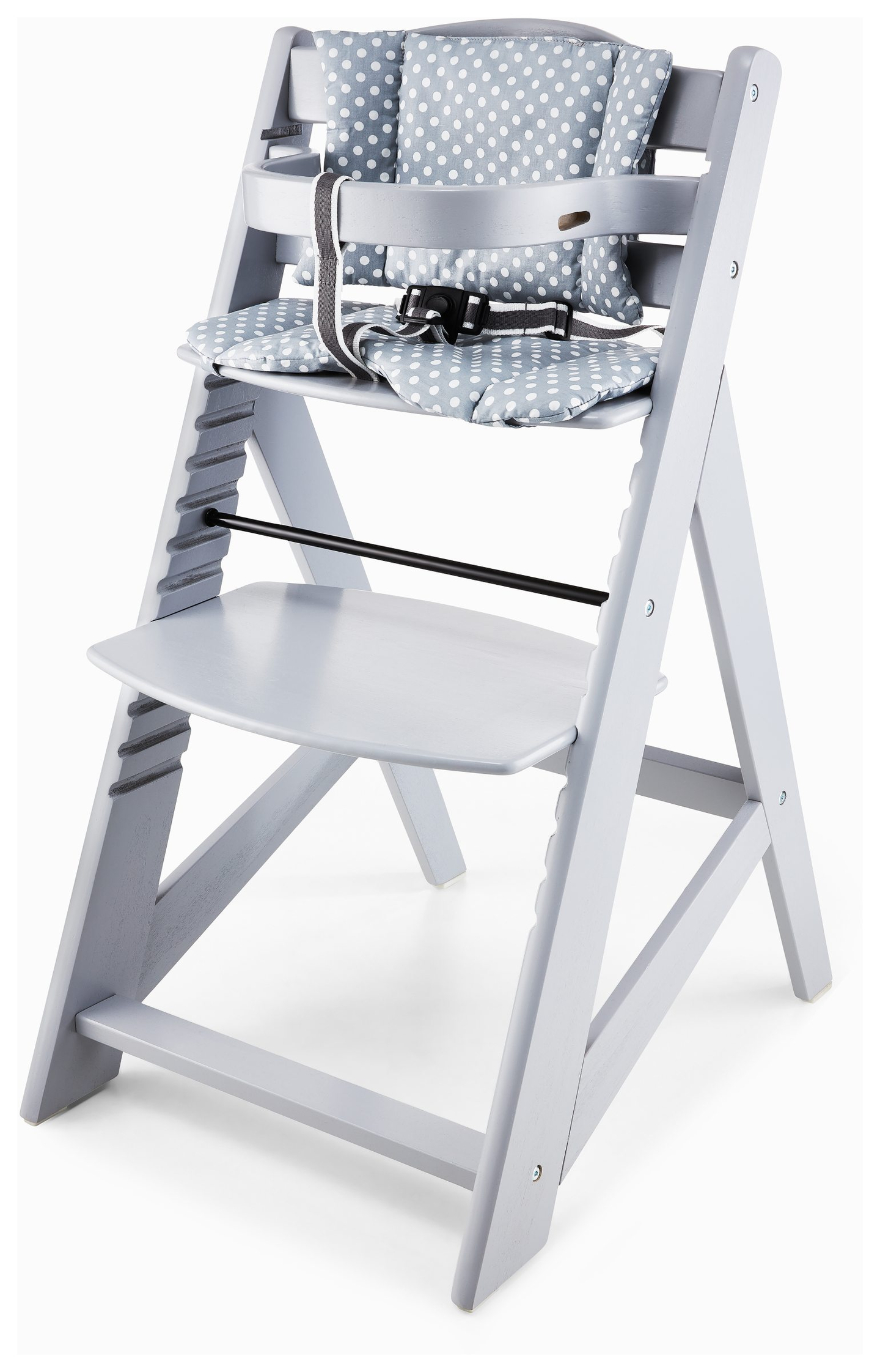 Chaise d'allaitement en bois Moby-System WOODY - couleur grise