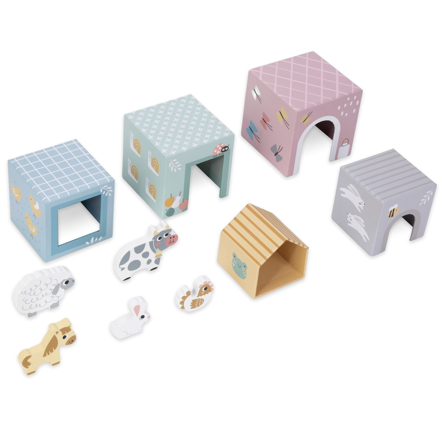 Tour de triage des animaux de la ferme