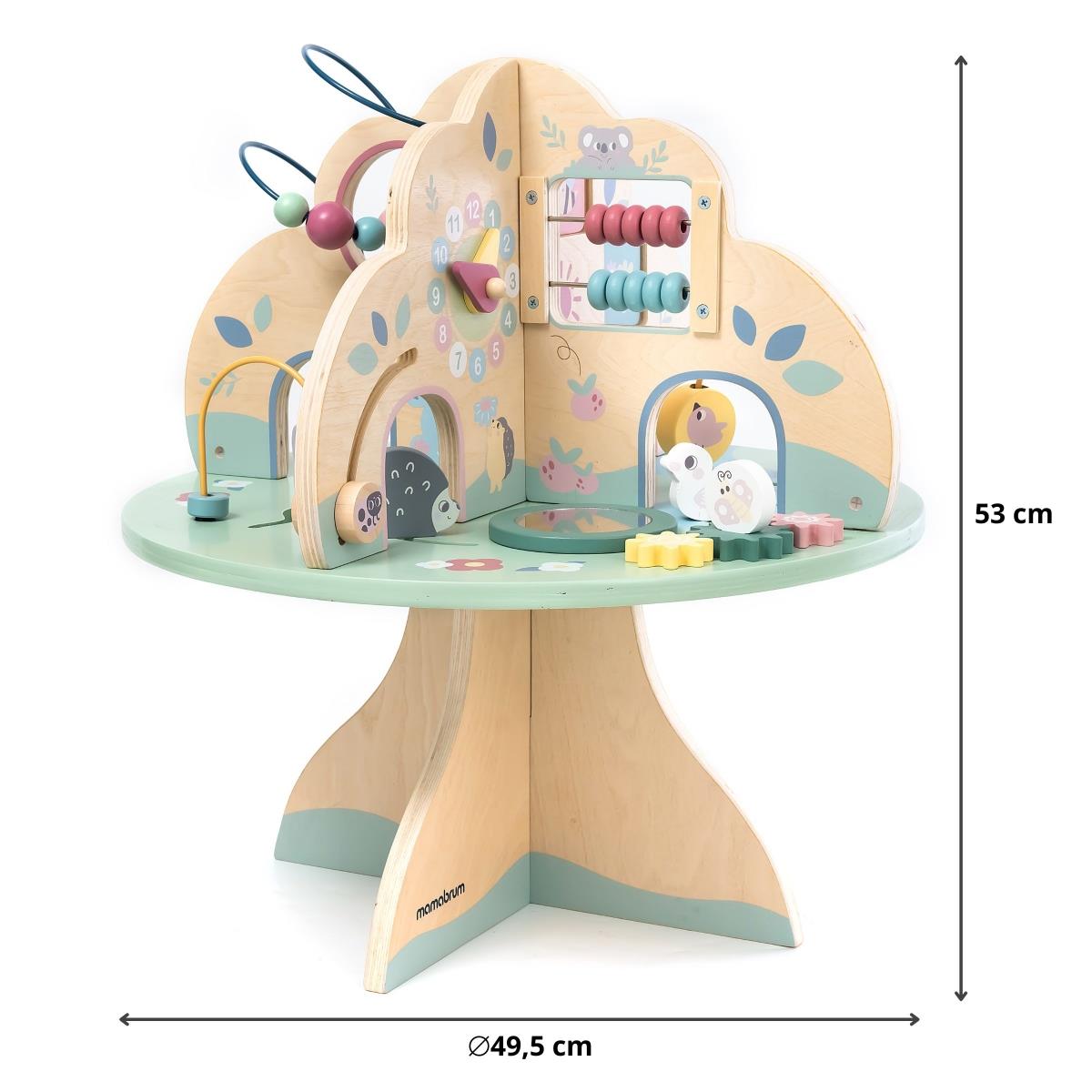 Table éducative - arbre multifonctionnel