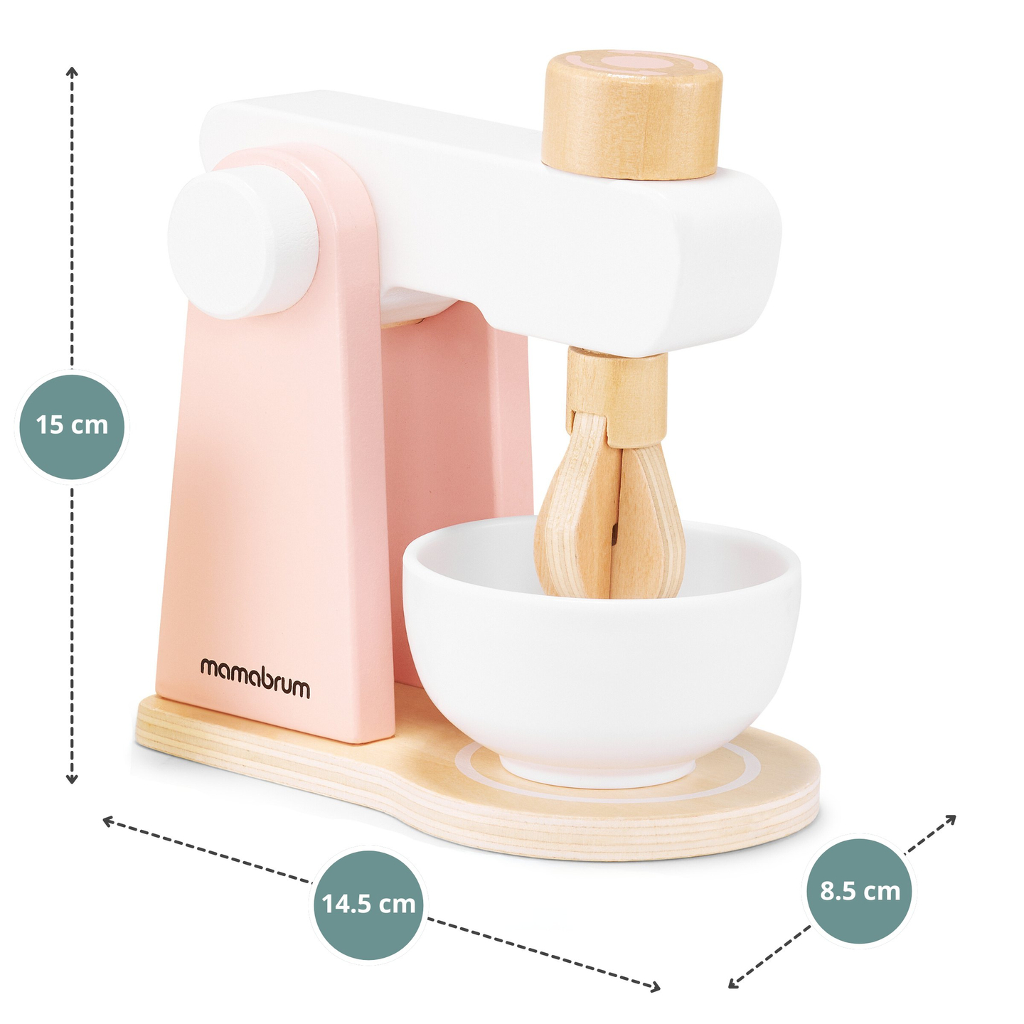 Pétrin en bois avec accessoires, pour enfants