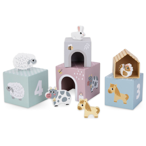 Tour de triage des animaux de la ferme