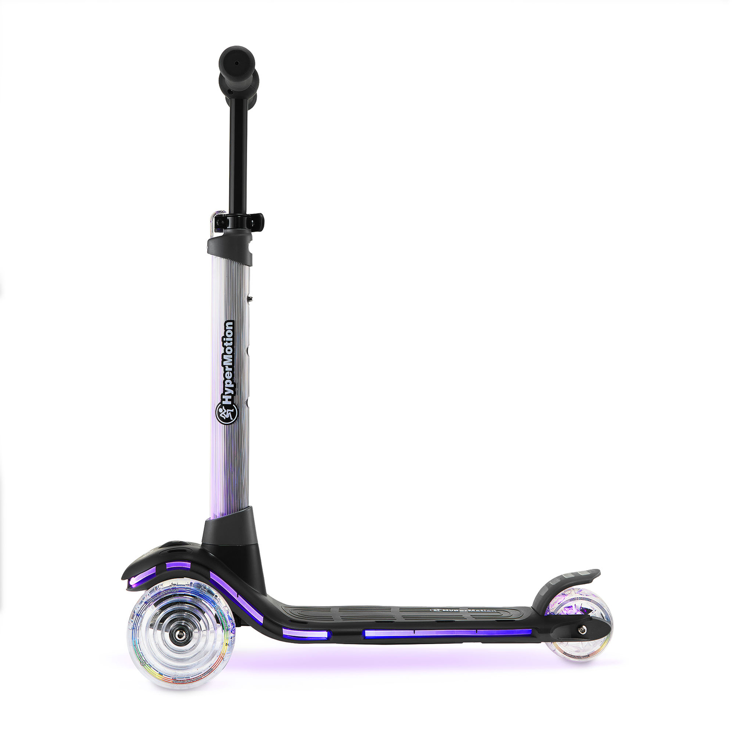 Trottinette d'équilibre HyperMotion BECKY - Éclairage LED RGB, noire
