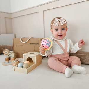 Ensemble de jouets Montessori pour bébé de 7 à 12 mois