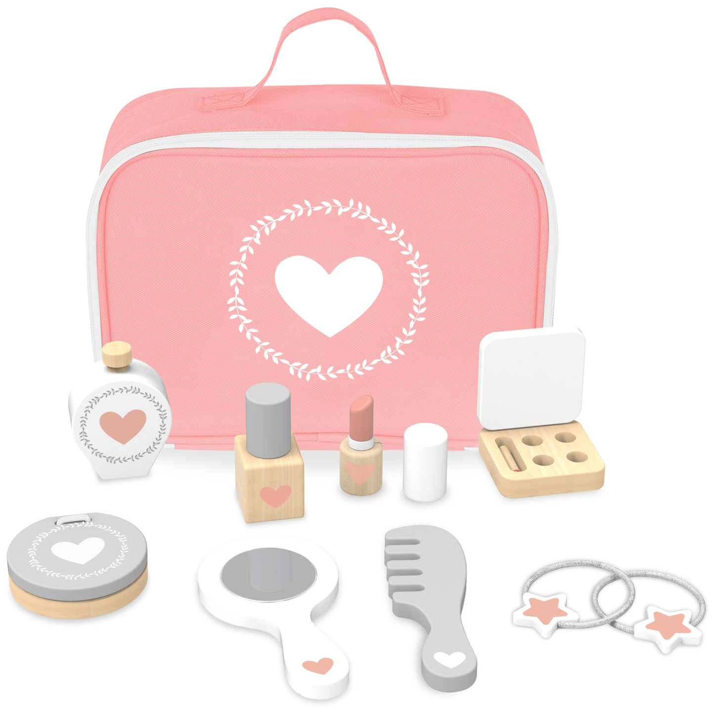 Set de maquillage en bois