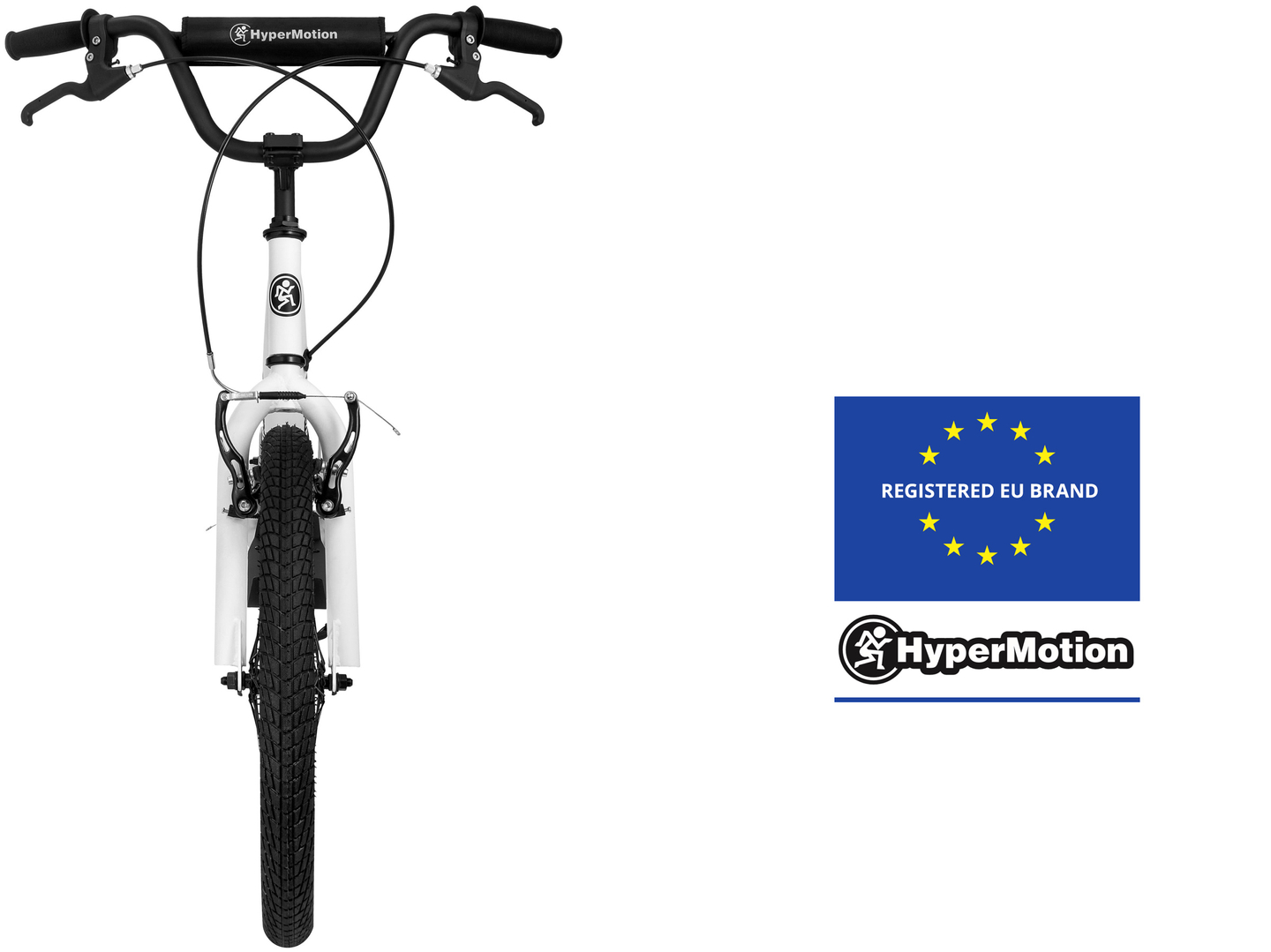 Scooter de ville HyperMotion RIVA avec roues gonflables de 50 cm et 40 cm