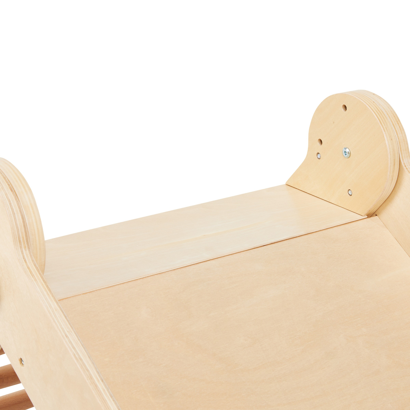 Toboggan en bois avec échelle pour enfants