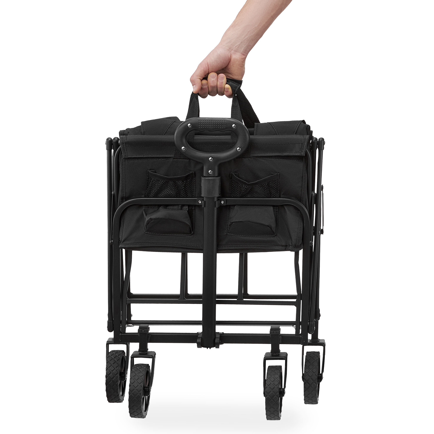Fauteuil roulant de plage pliant HyperMotion - noir, 80 kg