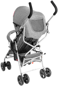 Poussette légère spacerowy, parapluie Moby-System Barton couleur : gris