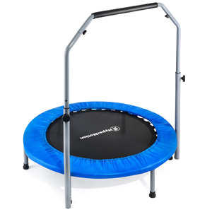 Trampoline avec poignée - 97cm - pour enfants, adolescents et adultes - maison et jardin