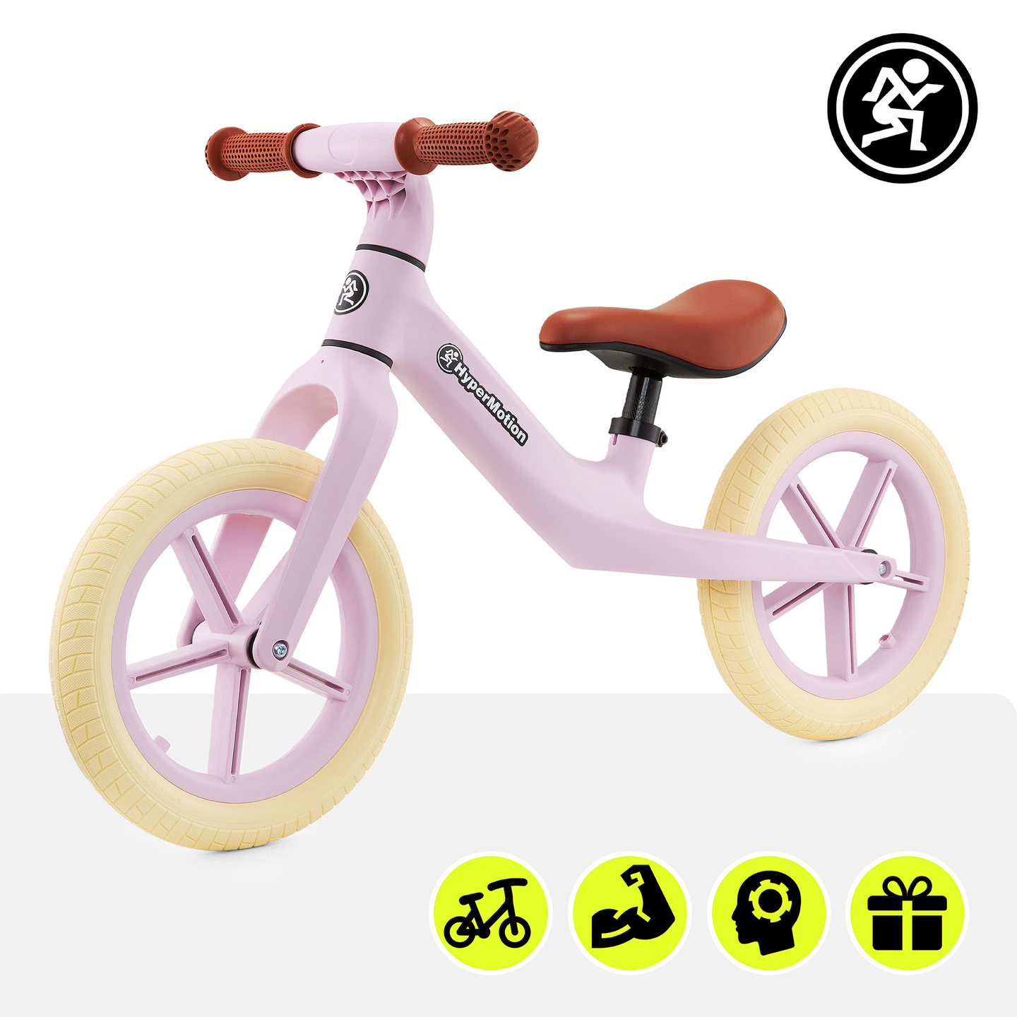 Vélo de cross pour enfants HyperMotion Marcelo - rose