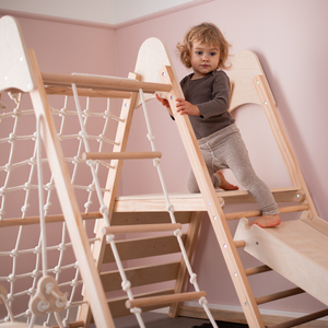 Aire de jeux en bois XL 5in1