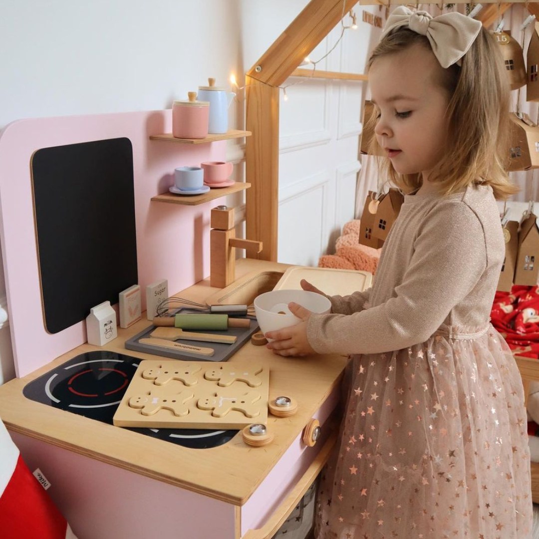 Set de pain d'épices en bois
