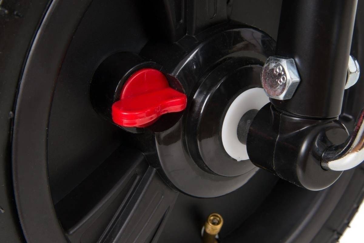 Tricycle Tobi Velar + film de pluie - gris