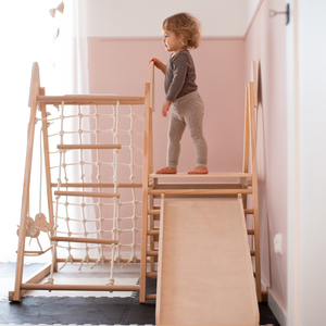 Aire de jeux en bois XL 5in1