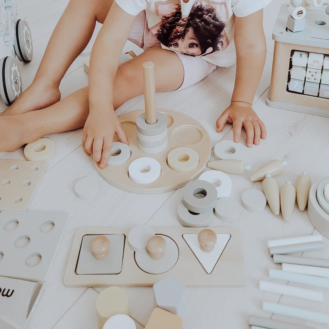 Coffret éducatif Montessori pour jeunes enfants - 6 jouets