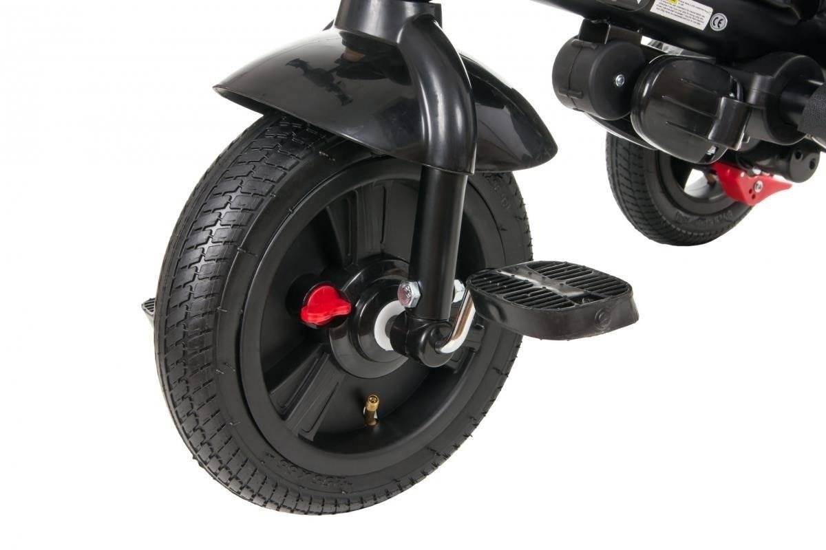 Tricycle Tobi Velar + film de pluie - gris