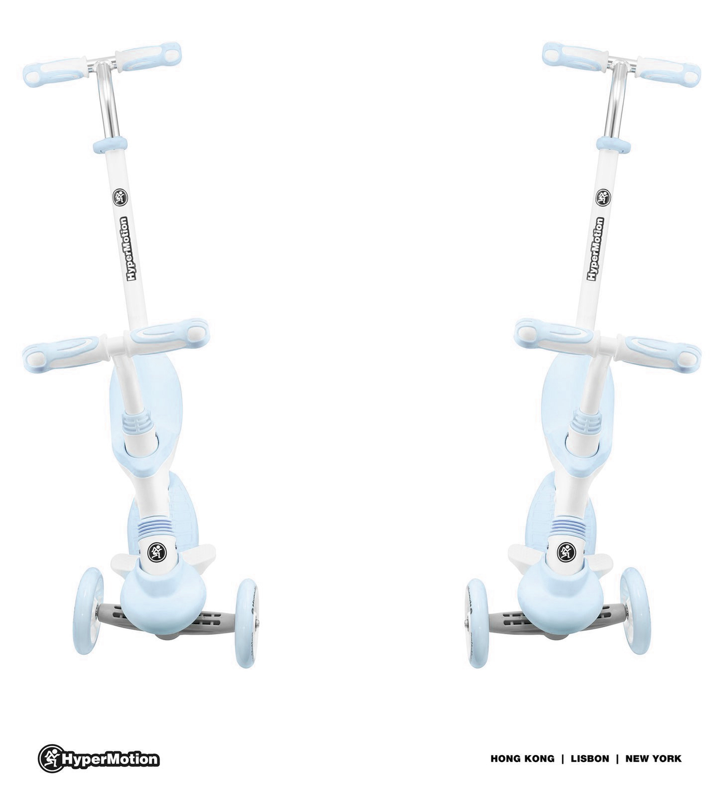 Scooter d'équilibre 5in1 HyperMotion - bleu