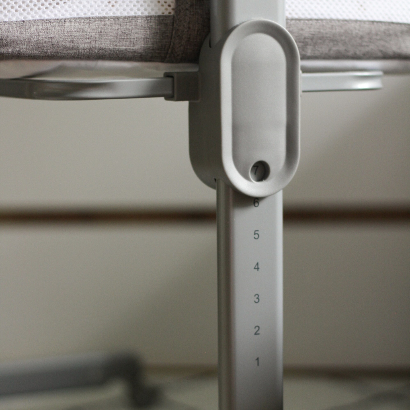 Lit d'appoint Moby-Système LUNA 3en1 - gris