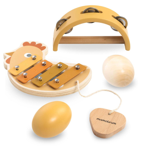 Jeu d'instruments avec motif de poulets