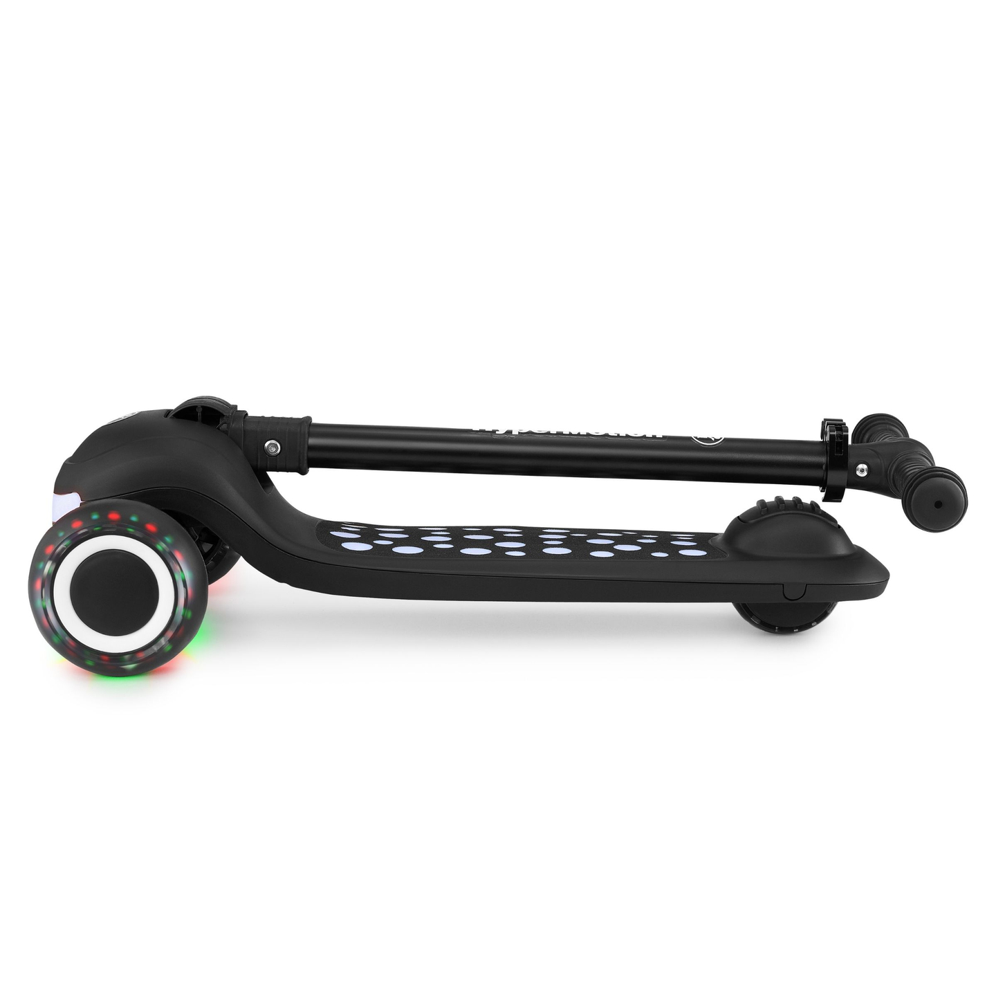 HyperMotion LUMI scooter d'équilibre 3-en-1 - plateforme éclairée et roues LED, couleur noire
