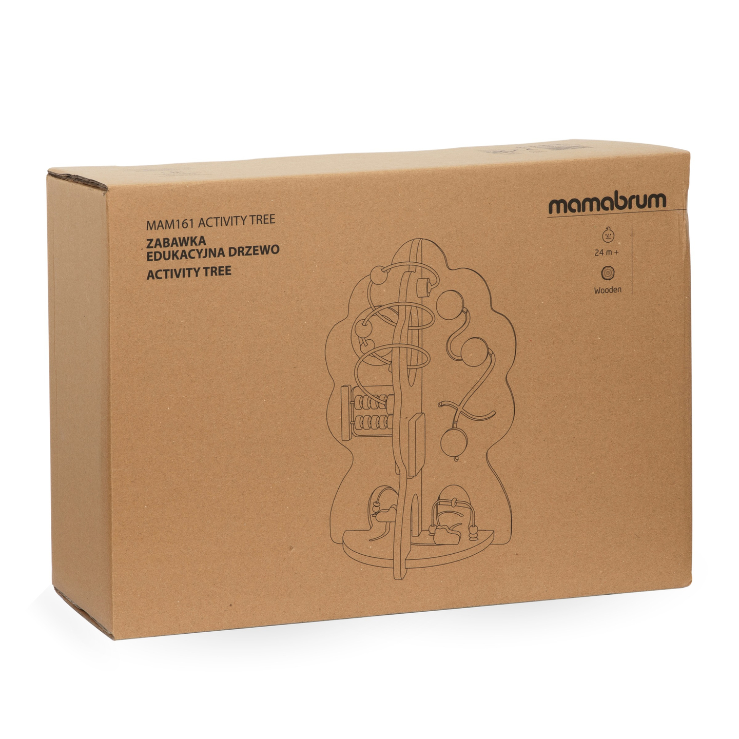 Jouet éducatif en bois 10 en 1 - arbre multifonctionnel