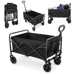 Fauteuil roulant de plage pliant HyperMotion - noir, 80 kg