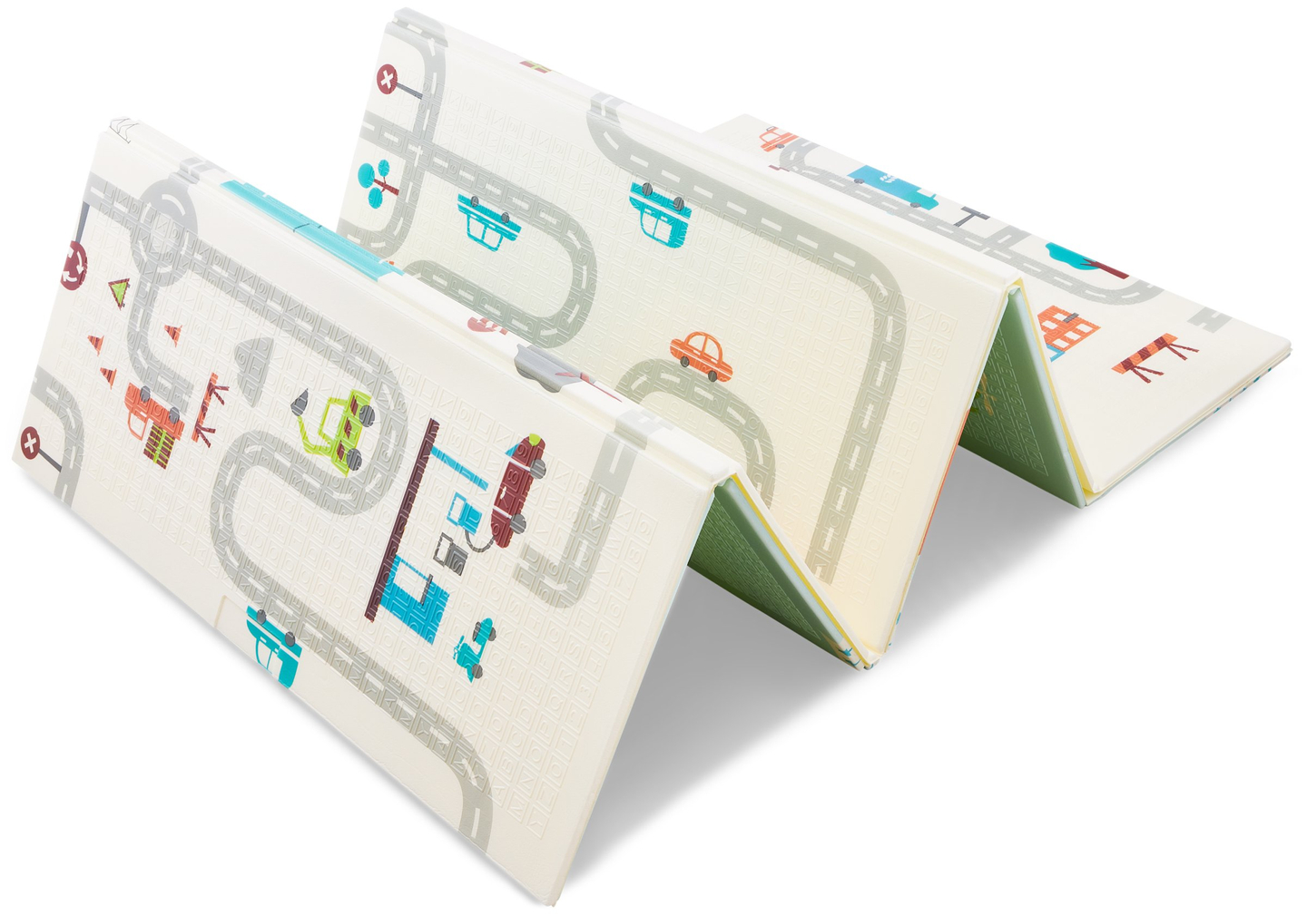 Tapis mousse double face XXL - pliable 1 CM (montagne et route)