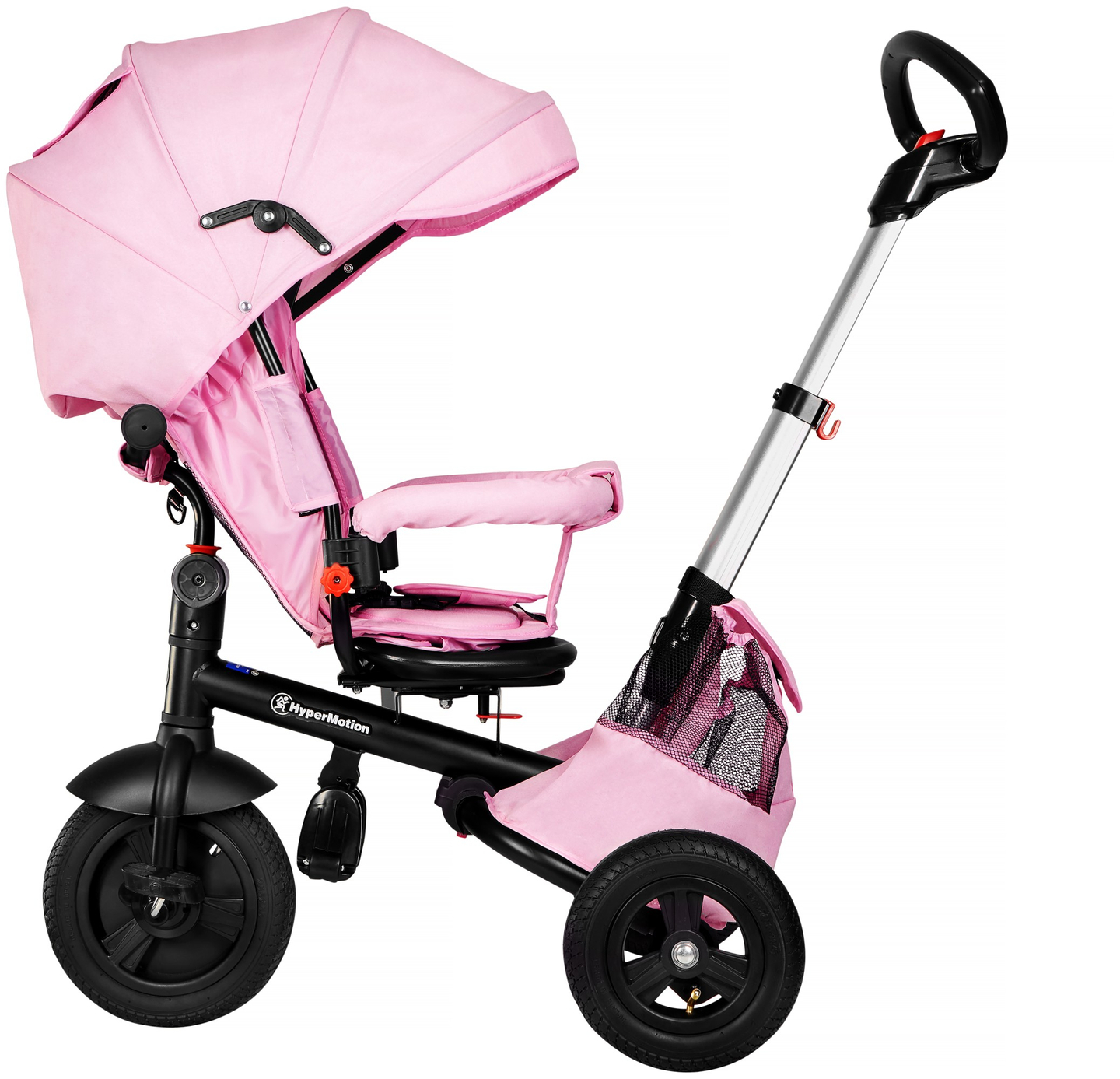 Tricycle Tobi Velar + film de pluie - rose