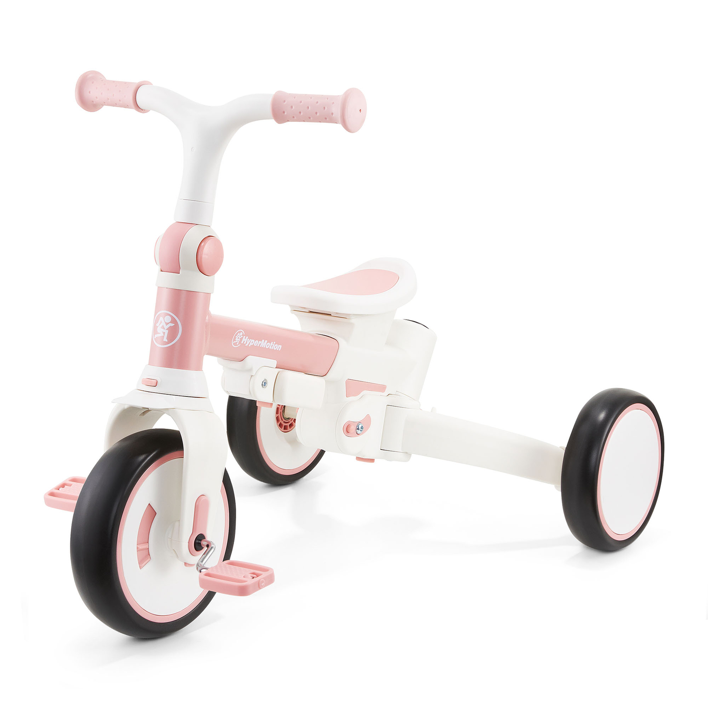 Tricycle multifonctionnel 8 en 1 TOBI FOREST - rose