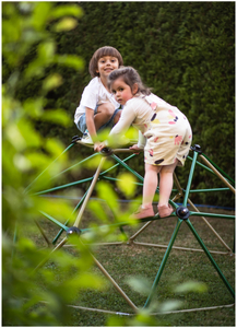 HyperMotion Dôme d'escalade XL pour enfants, géodome, aire de jeux, diamètre : 1,8 m