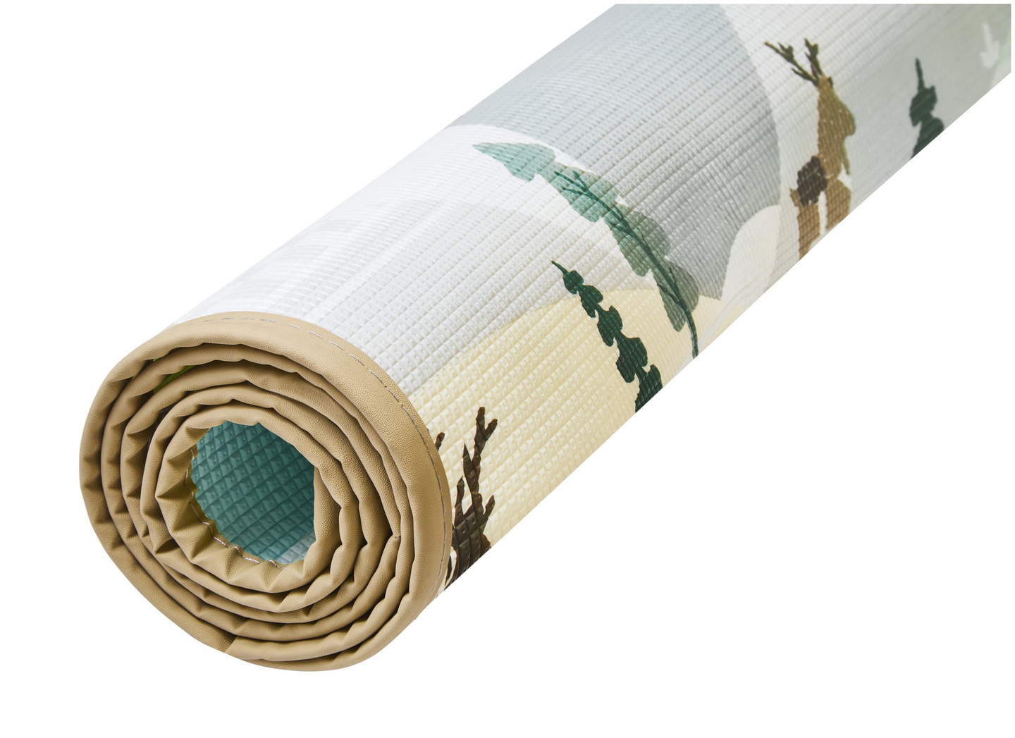 Tapis en mousse double face - fairyland / winter town