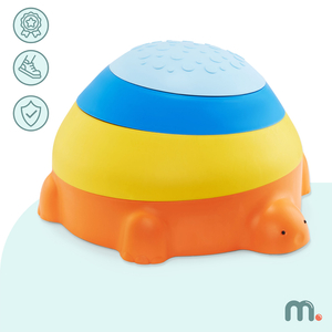 Parcours sensoriel pour enfants - Tortue colorée