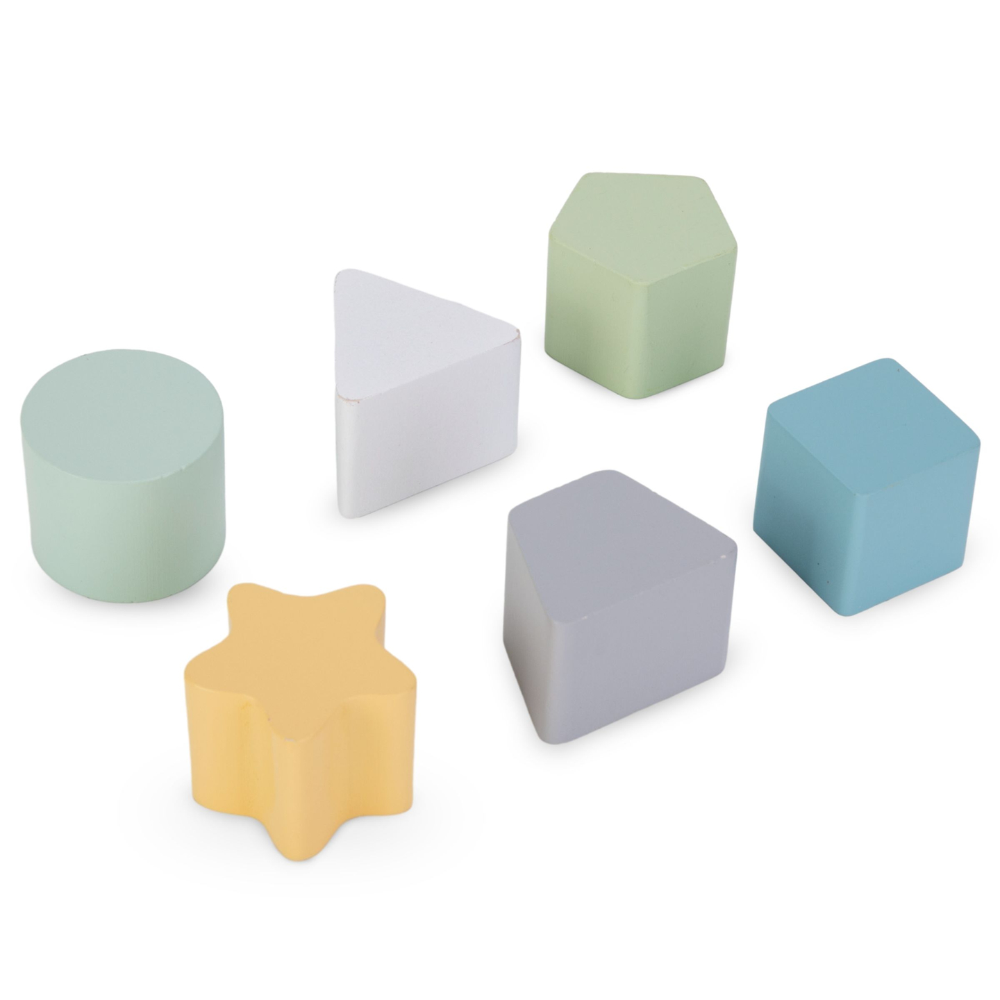 Grand cube d'activité en bois avec boucle - Montessori