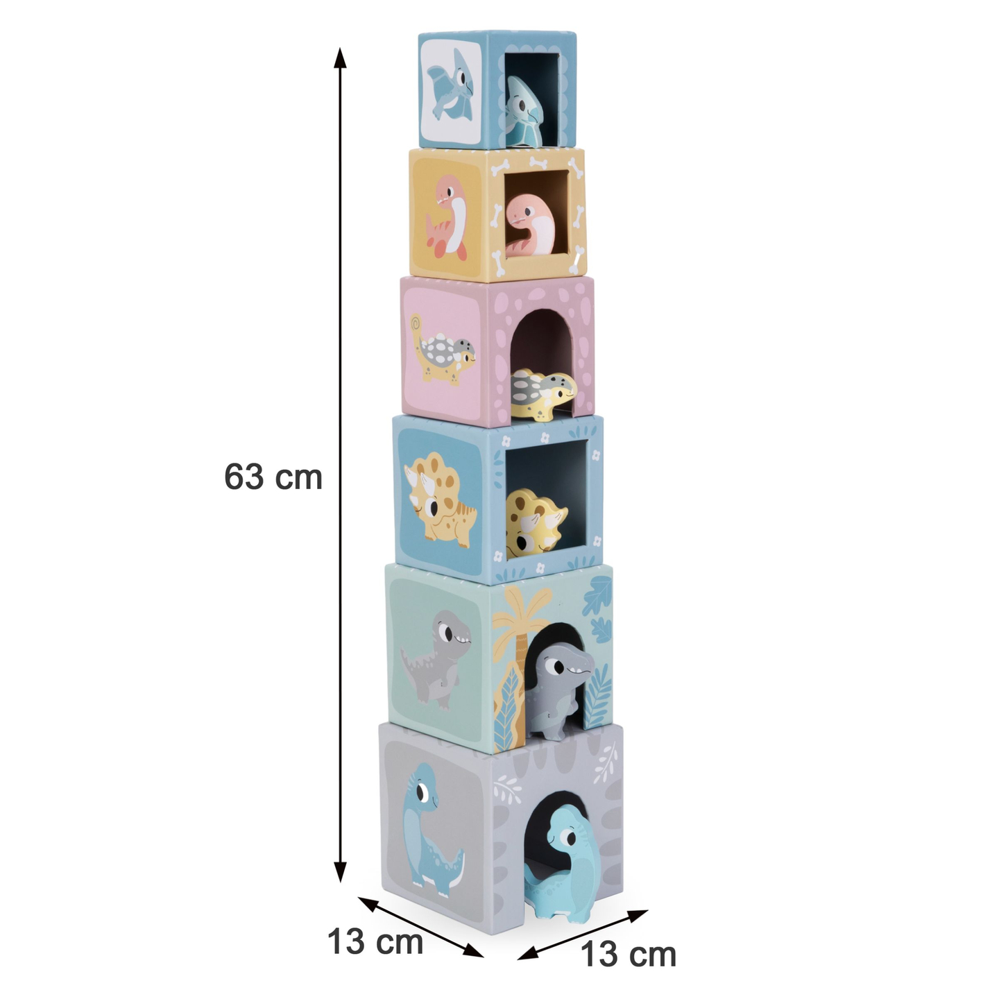 Tour de triage avec figurines Dinosaures