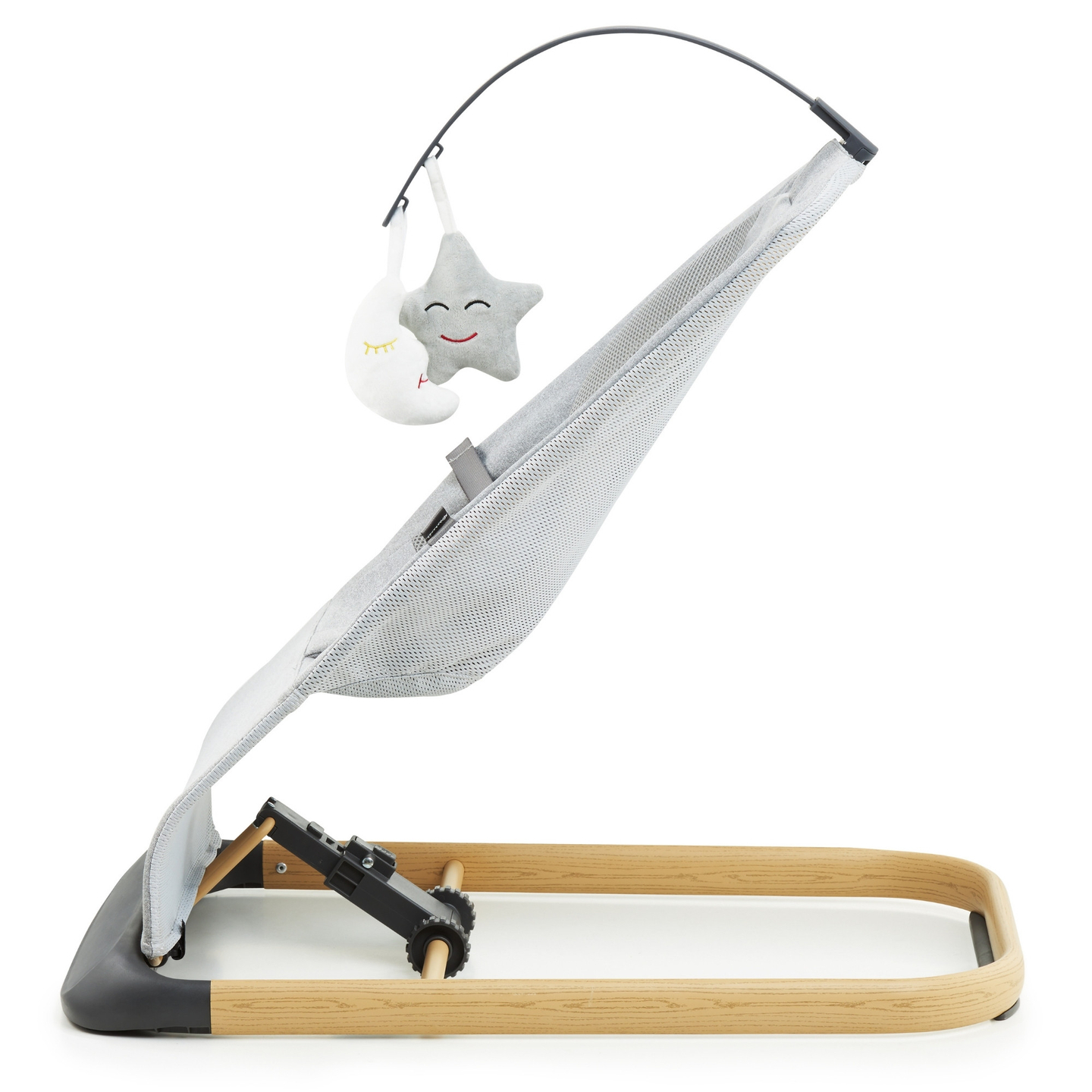 Fauteuil à bascule 2-en-1 Moby-Système LILY - gris