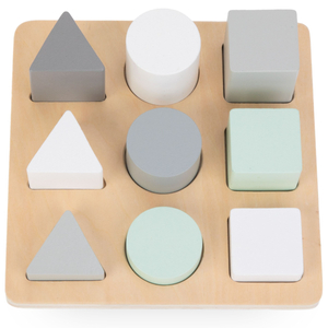 Puzzle en bois - Trieur - Trois personnages