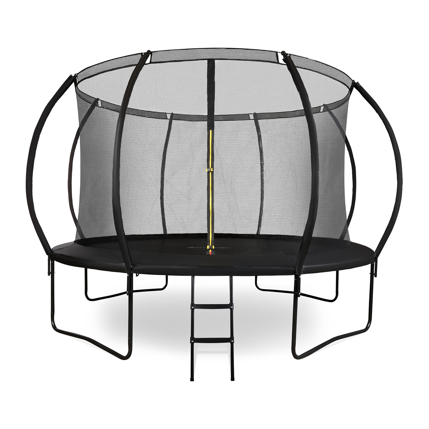 Trampoline de jardin XXL pour enfant HyperMotion - 366 cm 12FT - avec échelle et filet intérieur - pour maison et jardin - 150kg max