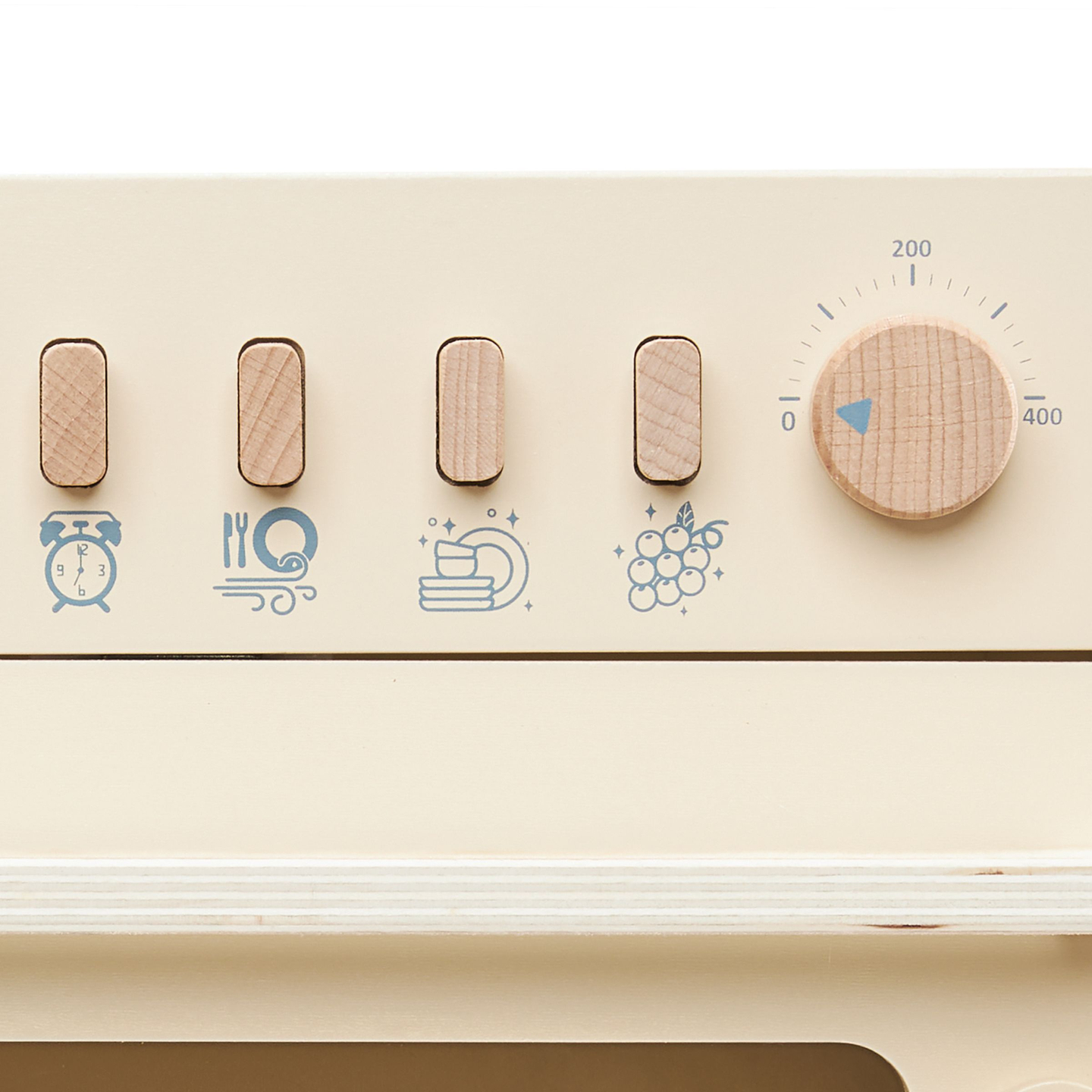 Lave-vaisselle en bois avec accessoires