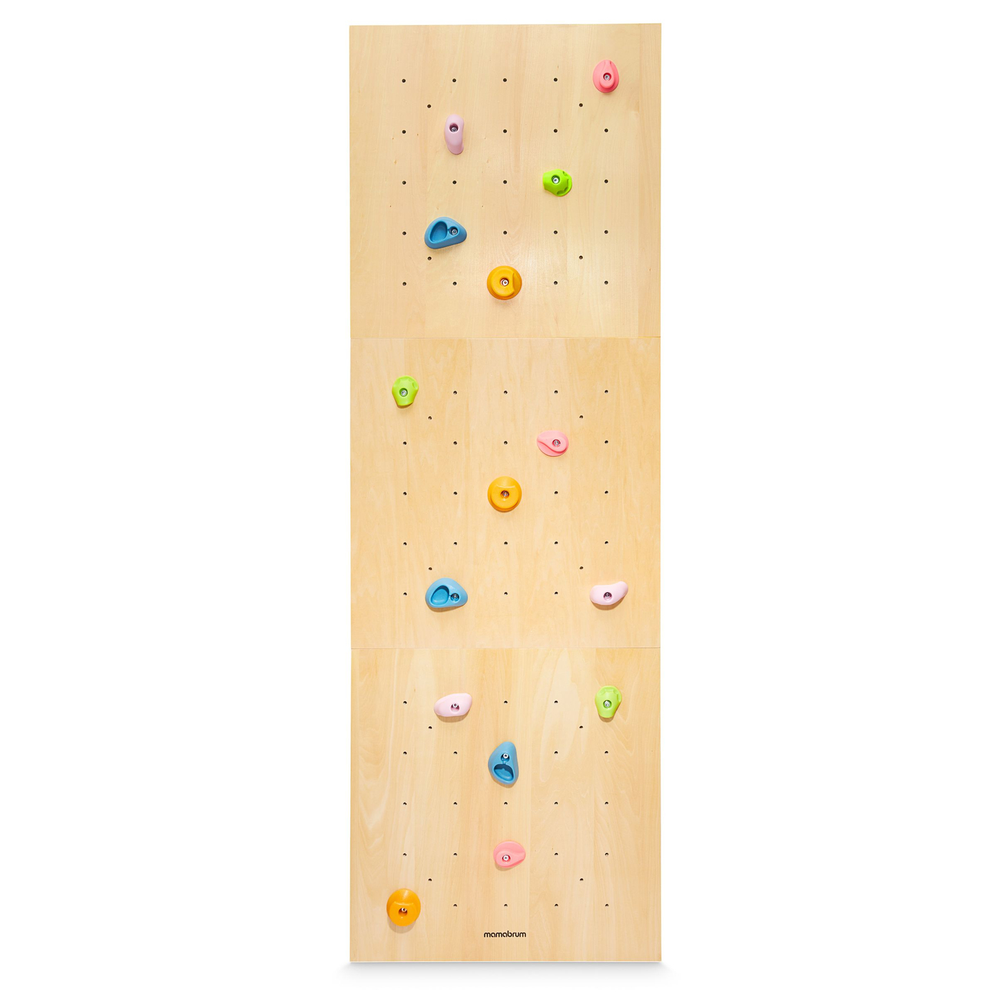 Mur d'escalade en bois pour les enfants