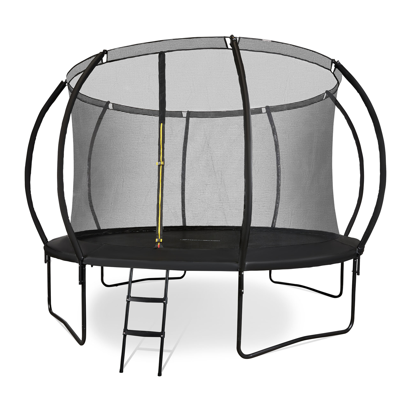 Trampoline de jardin XXL pour enfant HyperMotion - 366 cm 12FT - avec échelle et filet intérieur - pour maison et jardin - 150kg max